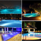 Swimming Pool ABS Wall Lamp LED Underwater Light — Red