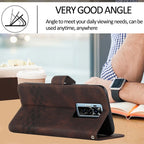Cubic Skin Feel Flip Leather Phone Case