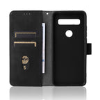 Solid Color Skin Feel Magnetic Buckle Leather Phone Case — Green