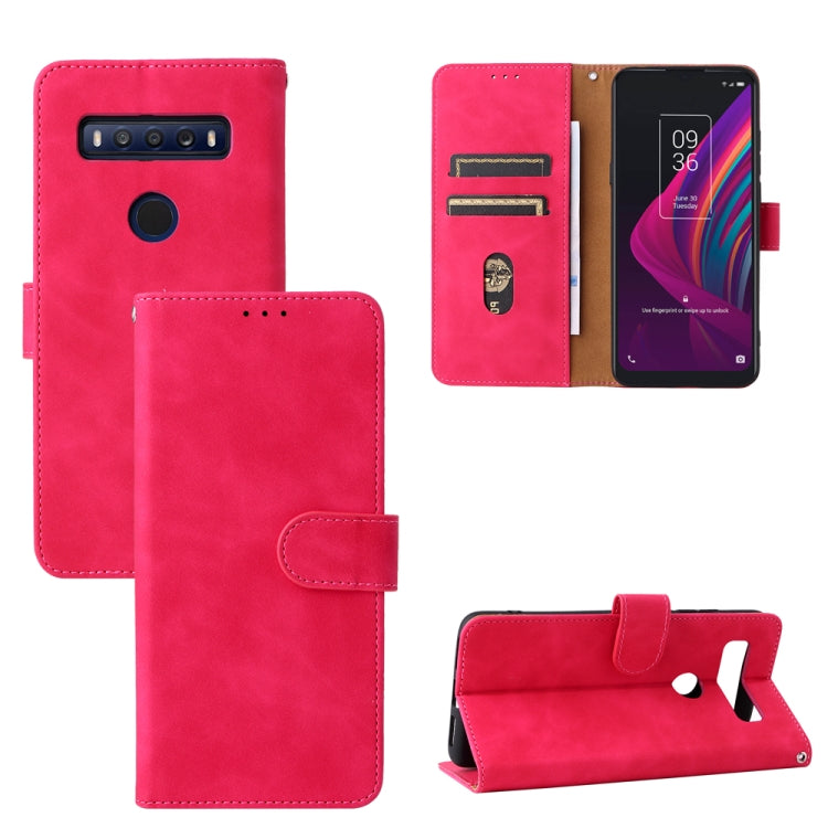 Solid Color Skin Feel Magnetic Buckle Leather Phone Case — view 10
