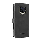 Solid Color Skin Feel Magnetic Buckle Leather Phone Case