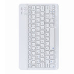 H-102 Bluetooth Keyboard Leather Case with Rear Three-fold Holder