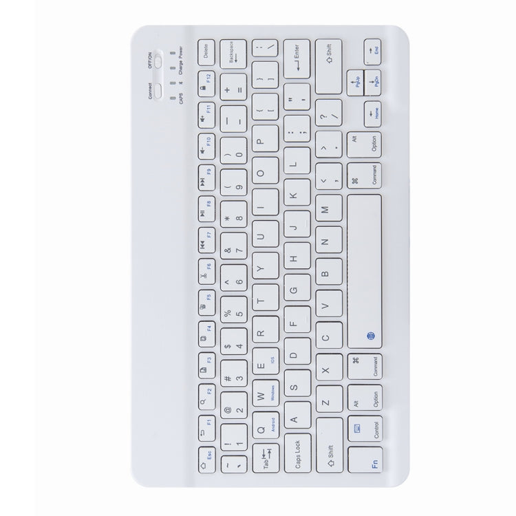 H-102 Bluetooth Keyboard Leather Case with Rear Three-fold Holder