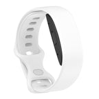 Butterfly Buckle Solid Color Silicone Watchband — Navy Blue