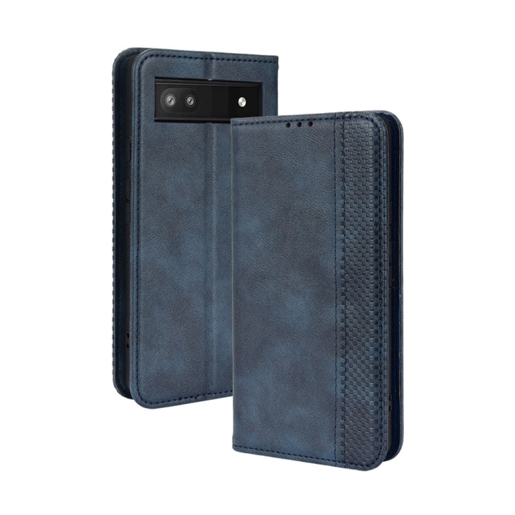 Magnetic Buckle Retro Texture Leather Case
