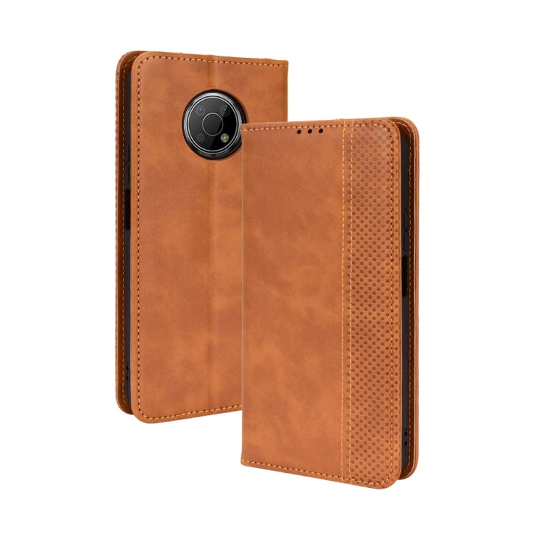 Magnetic Buckle Retro Texture Leather Case