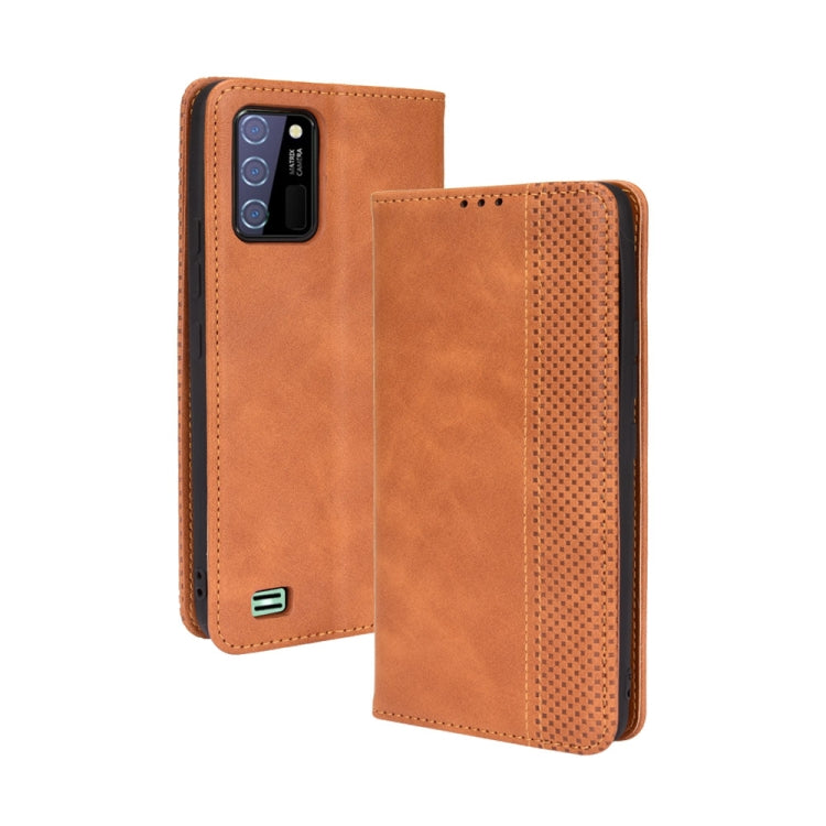 Magnetic Buckle Retro Texture Leather Case