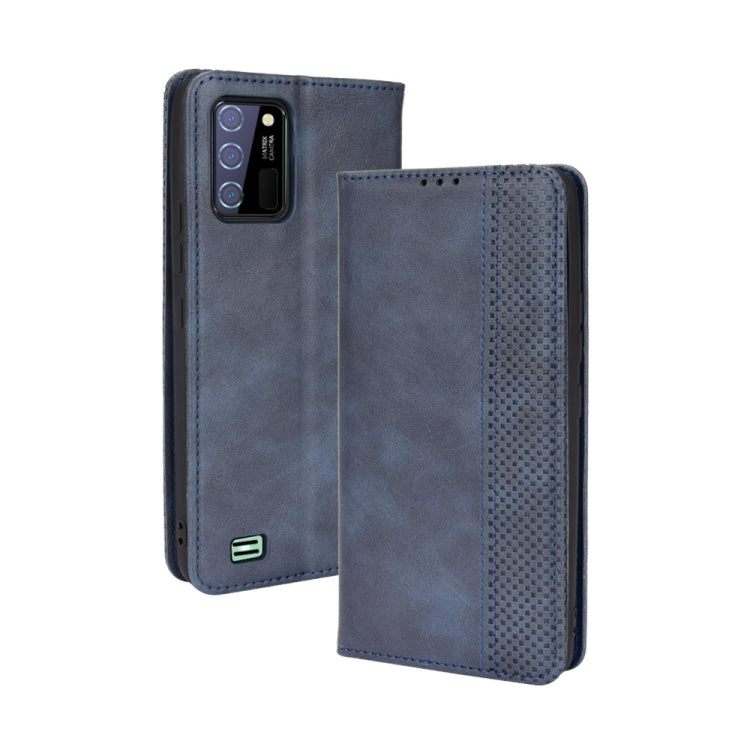 Magnetic Buckle Retro Texture Leather Case