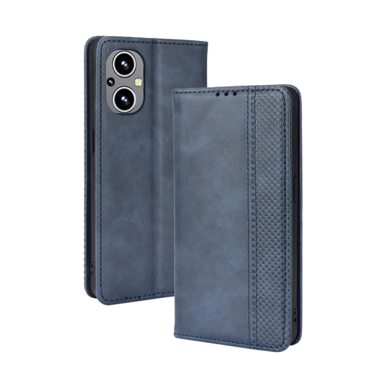 Magnetic Buckle Retro Texture Leather Case
