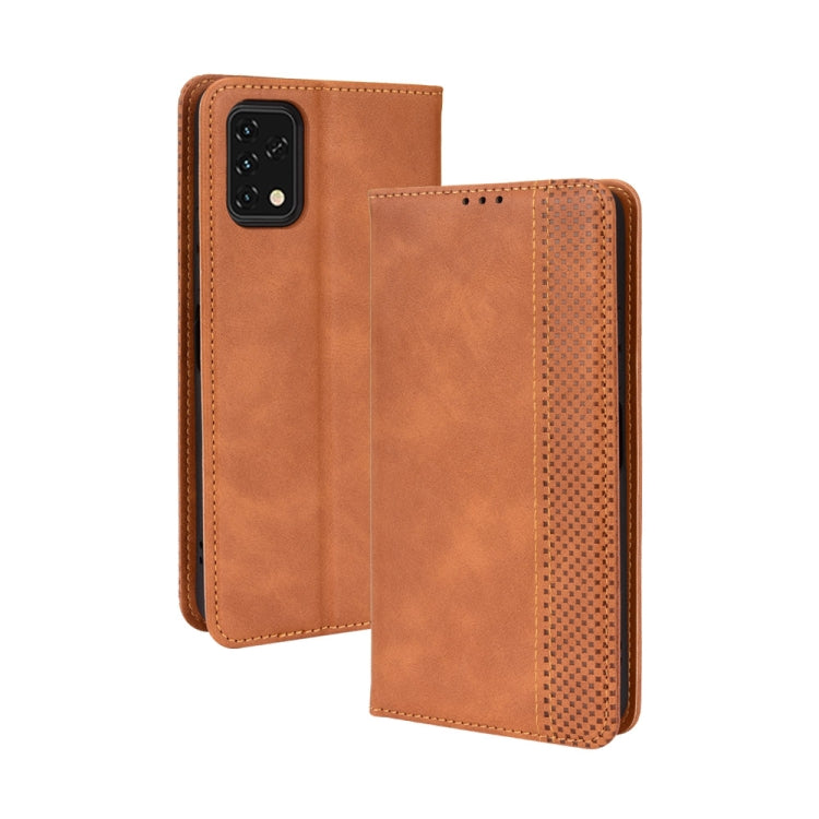 Magnetic Buckle Retro Texture Leather Case