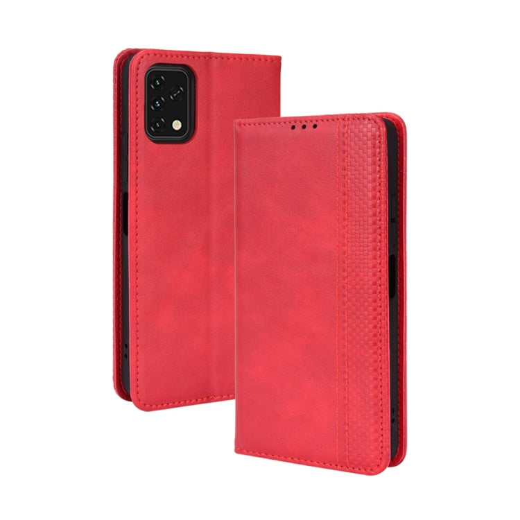 Magnetic Buckle Retro Texture Leather Case