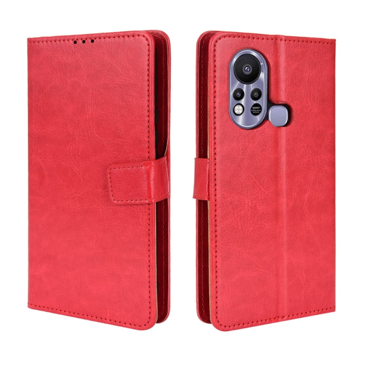 Retro Crazy Horse Texture Leather Phone Case — For Oukitel C25
