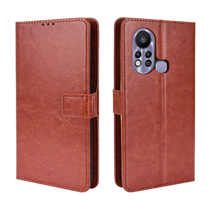Retro Crazy Horse Texture Leather Phone Case — For Ulefone Note 6/ Note 6P