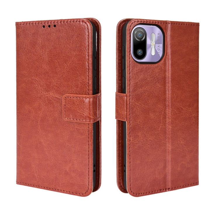 Retro Crazy Horse Texture Leather Phone Case — view 42