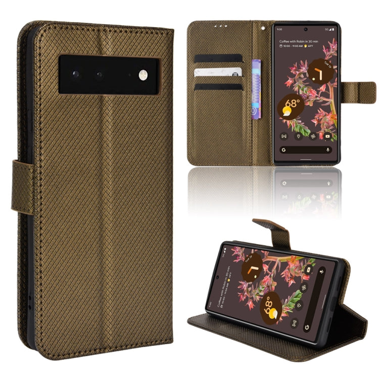 Diamond Texture Leather Phone Case