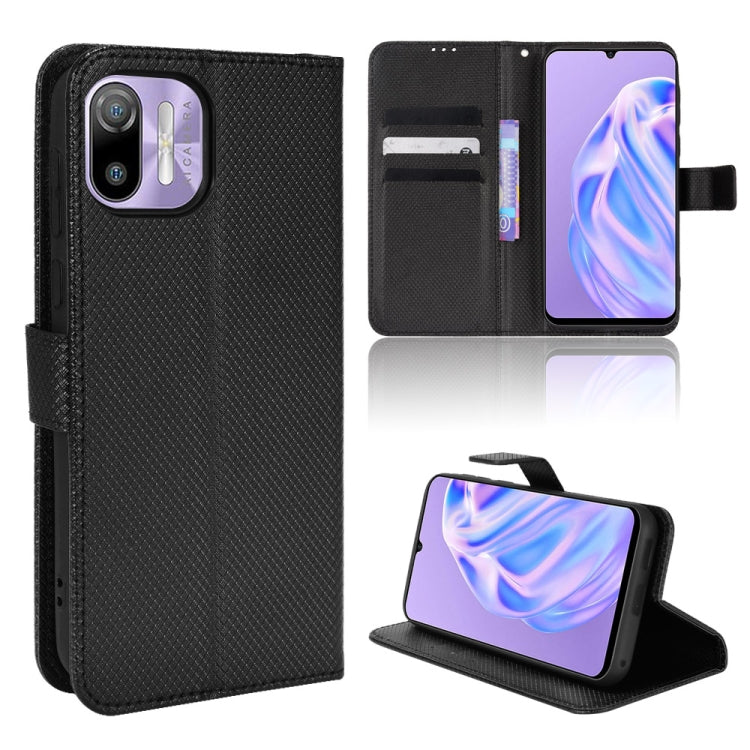 Diamond Texture Leather Phone Case