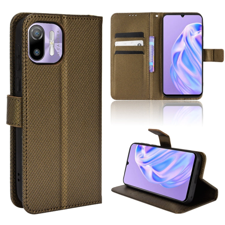 Diamond Texture Leather Phone Case