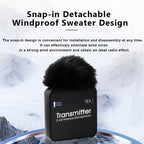 AY123 2.4G Wireless Lavalier Dual Channel Transmission Microphone — view 6