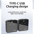 SK750 Type-C Charging One for One Wireless Lavalier Mini Microphone — view 3