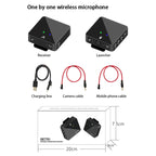 SK750 Type-C Charging One for One Wireless Lavalier Mini Microphone — view 7