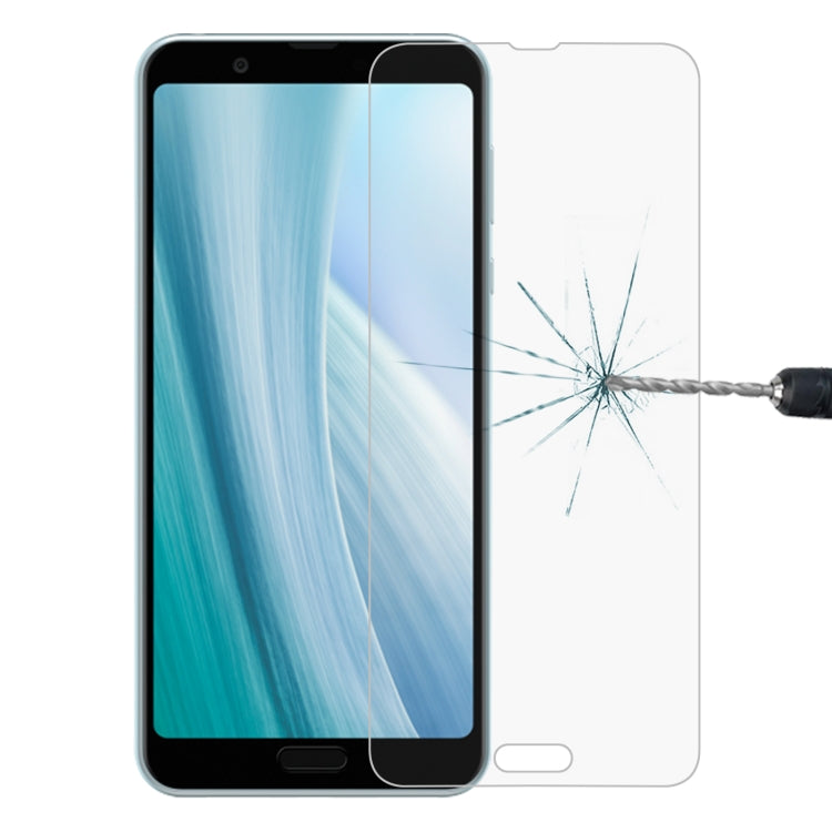 0.26mm 9H 2.5D Tempered Glass Film, For Sharp Aquos Sense 3 Plus (1 PC)