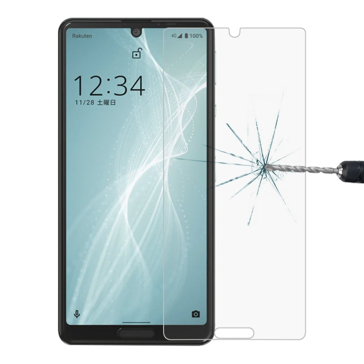 0.26mm 9H 2.5D Tempered Glass Film, For Sharp Aquos Sense 3 Plus (1 PC)