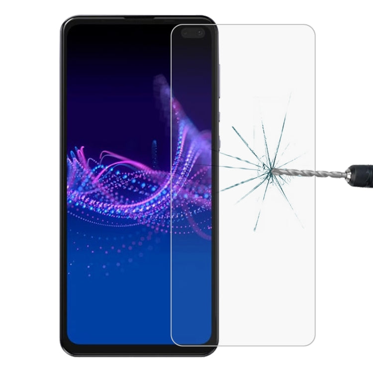 0.26mm 9H 2.5D Tempered Glass Film, For Sharp Aquos Sense 3 Plus (1 PC)
