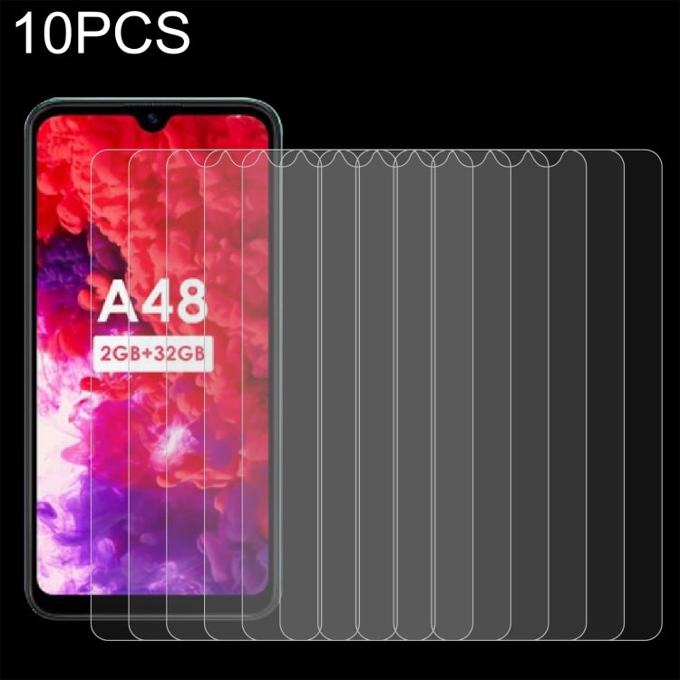 10 PCS 0.26mm 9H 2.5D Tempered Glass Film, For CAT S62 Pro (10 PCS)