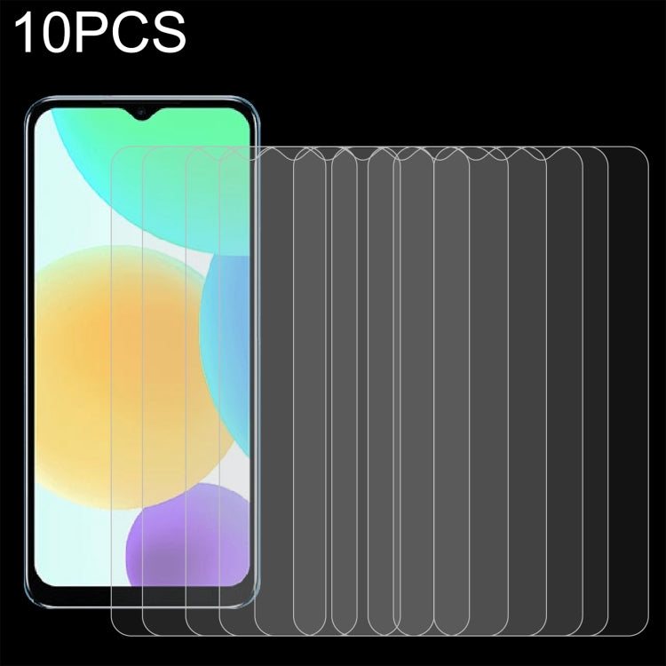 10 PCS 0.26mm 9H 2.5D Tempered Glass Film, For CAT S62 Pro (10 PCS)