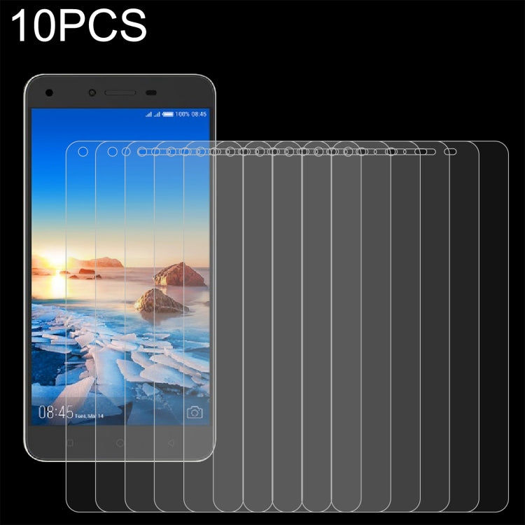 10 PCS 0.26mm 9H 2.5D Tempered Glass Film, For CAT S62 Pro (10 PCS)