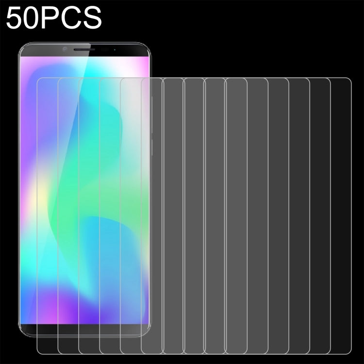 50 PCS 0.26mm 9H 2.5D Tempered Glass Film, For CAT S62 Pro (50 PCS)