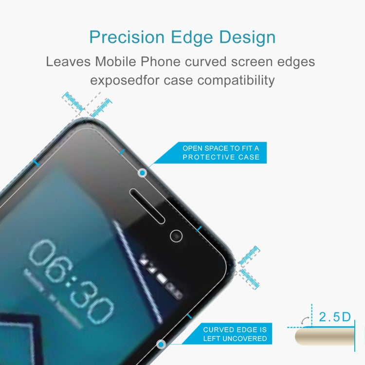 50 PCS 0.26mm 9H 2.5D Tempered Glass Film, For CAT S62 Pro (50 PCS)