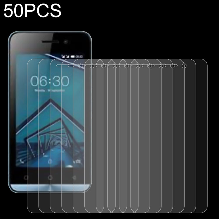 50 PCS 0.26mm 9H 2.5D Tempered Glass Film, For CAT S62 Pro (50 PCS)