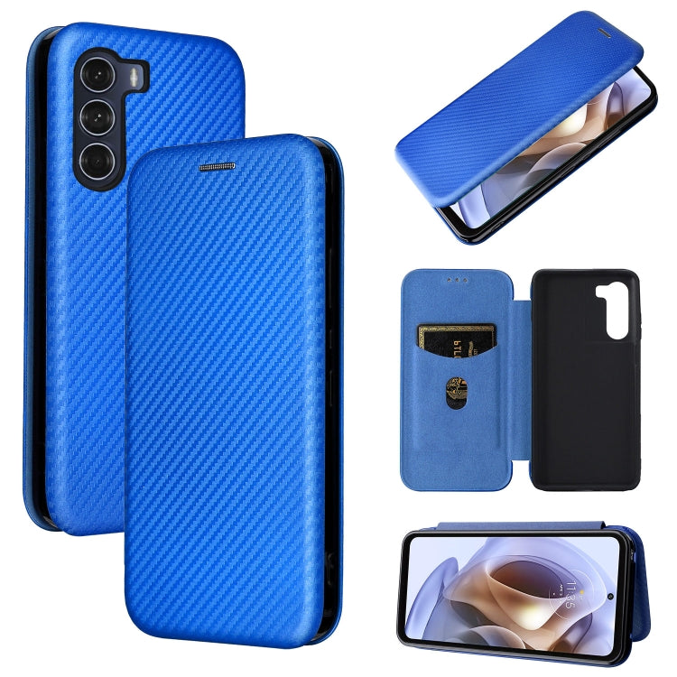 Carbon Fiber Texture Magnetic Horizontal Flip Leather Phone Case — view 14