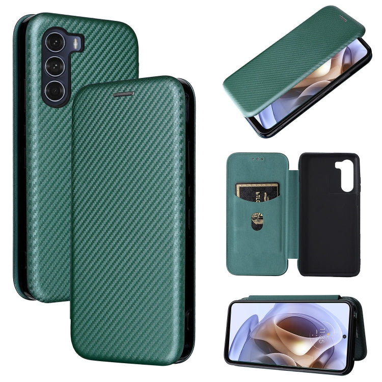 Carbon Fiber Texture Magnetic Horizontal Flip Leather Phone Case — view 15