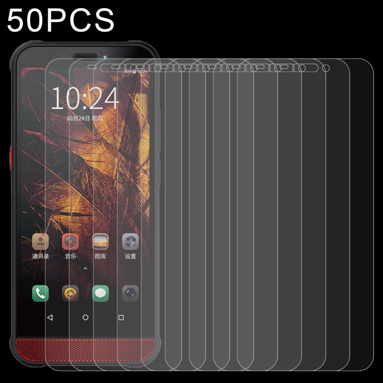 50 PCS 0.26mm 9H 2.5D Tempered Glass Film, For Ulefone Armor X10 (50 PCS), For Ulefone Armor 3W (50 PCS), For Ulefone Armor 3WT (50 PCS), For Ulefone T2 Pro (50 PCS), For Ulefone Armor 2S (50 PCS)        ...