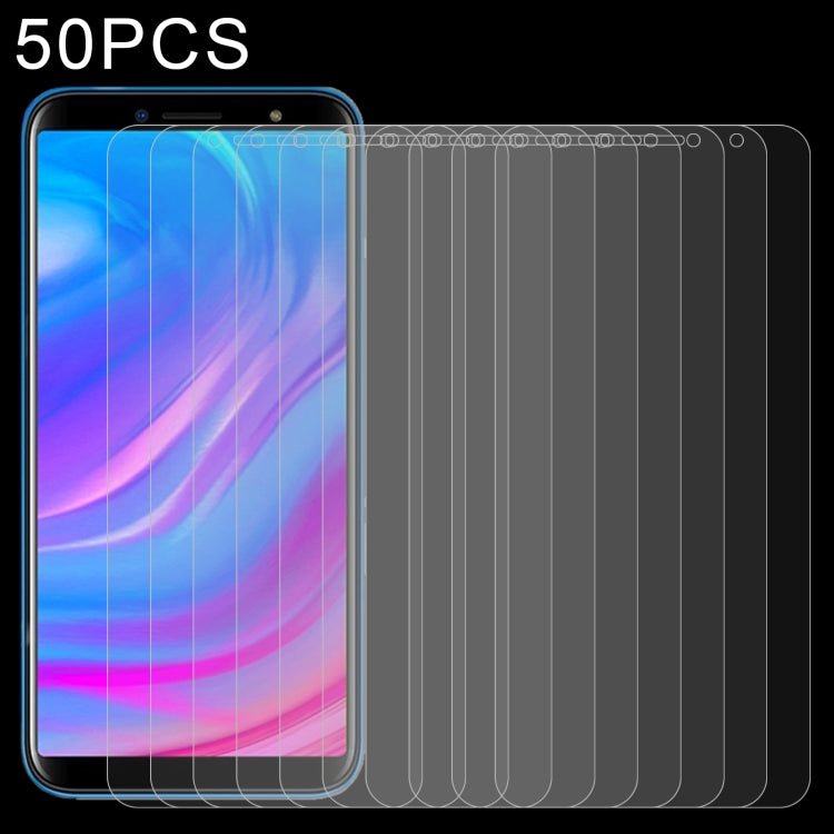 50 PCS 0.26mm 9H 2.5D Tempered Glass Film