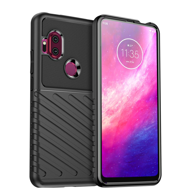Thunderbolt Shockproof TPU Protective Soft Phone Case — Blue