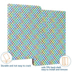 Color Weave Smart Leather Tablet Case — For Samsung Galaxy Tab S6 Lite