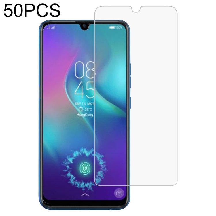 50 PCS 0.26mm 9H 2.5D Tempered Glass Film, For Ulefone Armor 3T (50 PCS), For Ulefone Armor 3 (50 PCS)