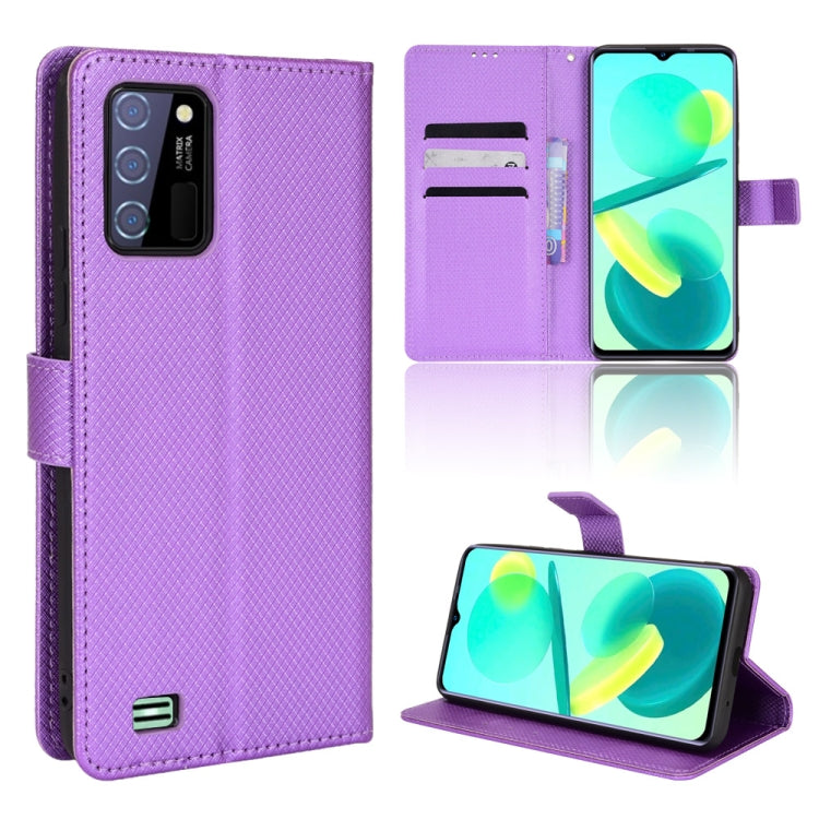 Diamond Texture Leather Phone Case