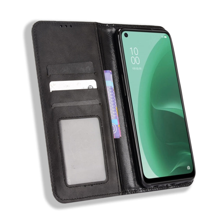 Magnetic Buckle Retro Texture Leather Phone Case