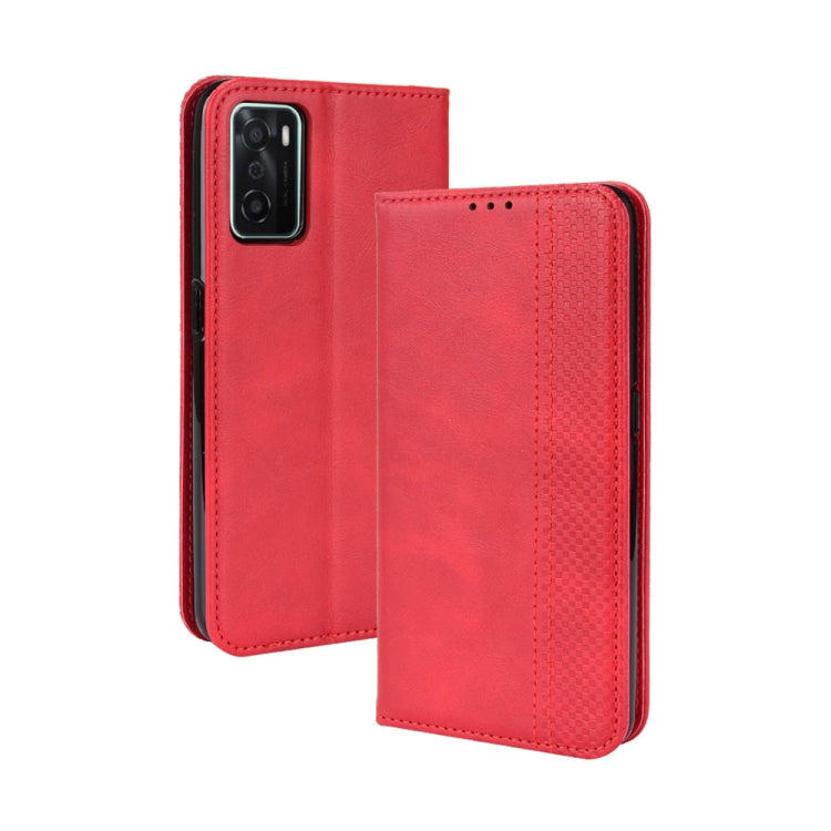Magnetic Buckle Retro Texture Leather Phone Case