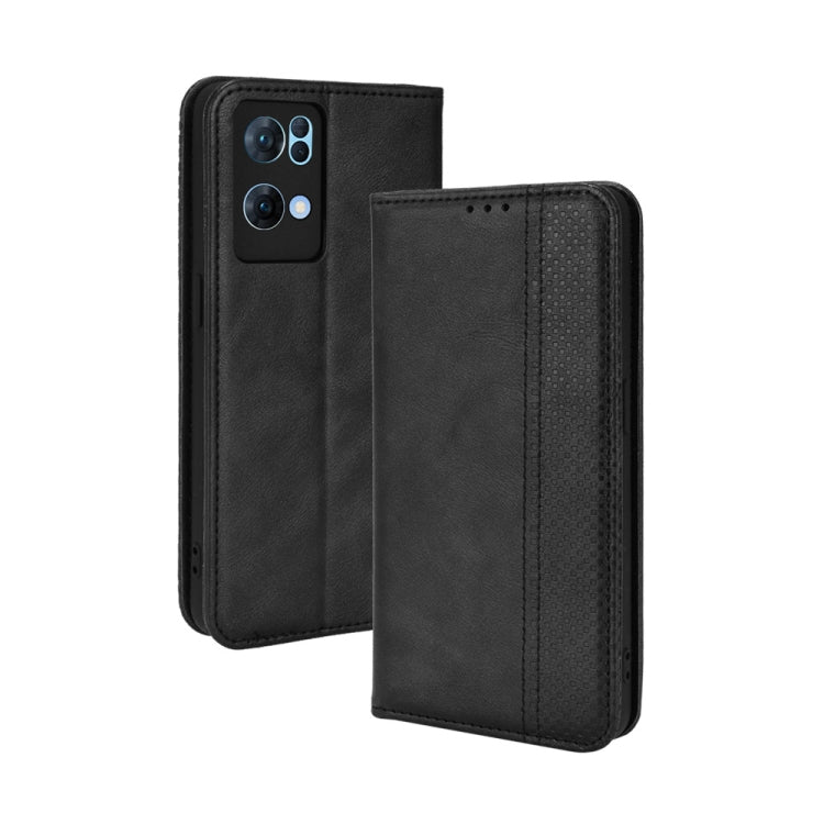 Magnetic Buckle Retro Texture Leather Phone Case
