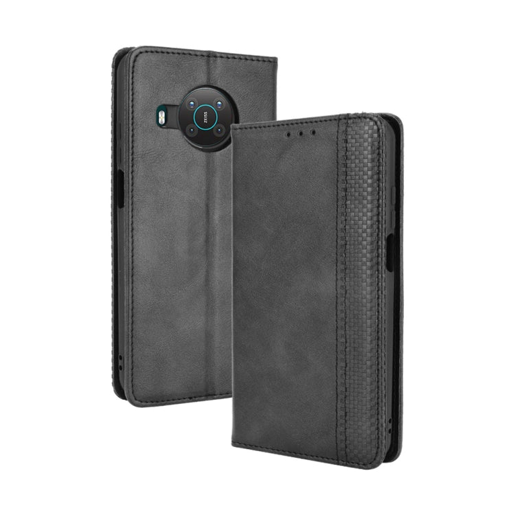 Magnetic Buckle Retro Texture Leather Phone Case