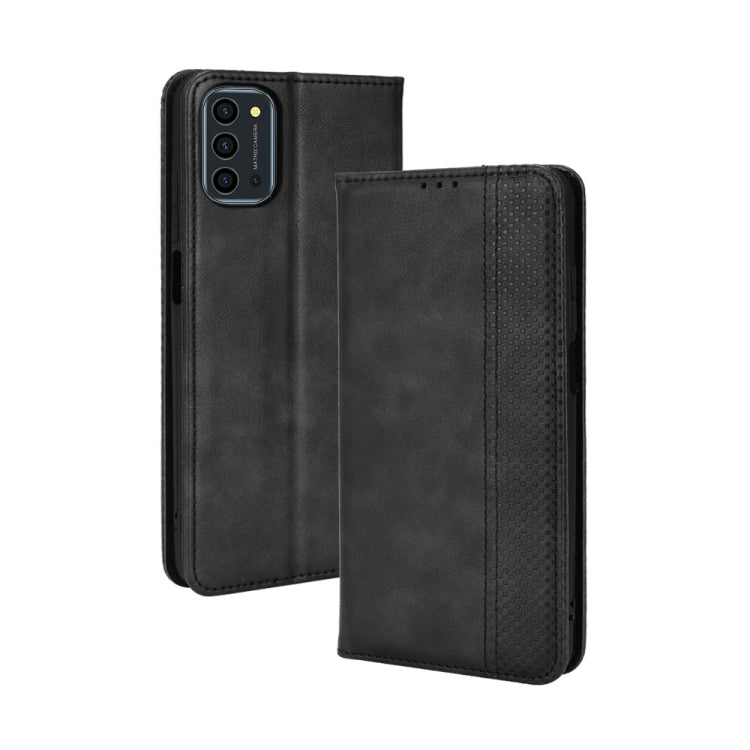 Magnetic Buckle Retro Texture Leather Phone Case