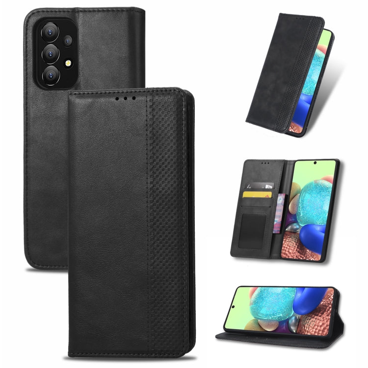 Magnetic Buckle Retro Texture Leather Phone Case