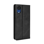 Magnetic Buckle Retro Texture Leather Phone Case