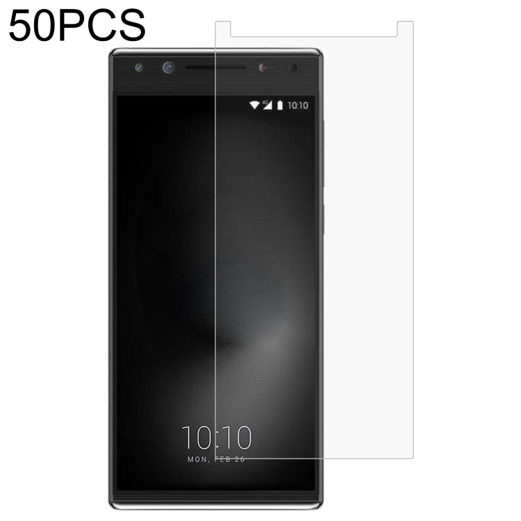 50 PCS 0.26mm 9H 2.5D Tempered Glass Film