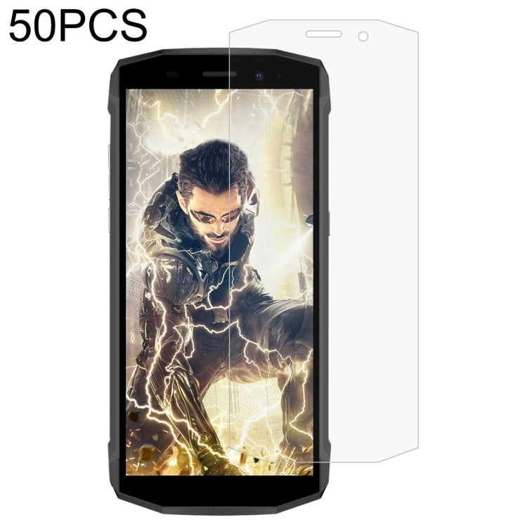 50 PCS 0.26mm 9H 2.5D Tempered Glass Film